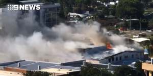 Boy,13,charged with manslaughter over shopping centre fire