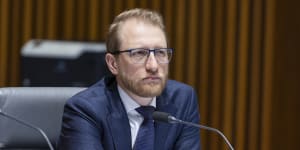 Coalition cybersecurity and home affairs spokesman James Paterson.