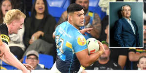 David Fifita and Nick Politis.