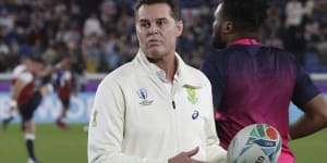 South Africa’s now-dual World Cup-winning coach Rassie Erasmus was solid but never considered among the greats in his playing days.