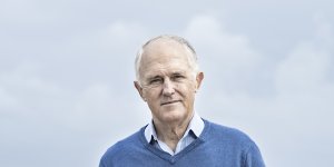 Former Australian prime minister Malcolm Turnbull.