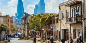 Strange land:Baku,Azerbaijan is a wonderfully mixed-up city.