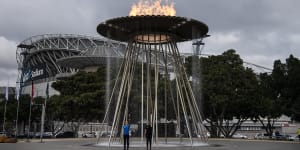 'Great to know it still works':Olympic cauldron lit again after 20 years