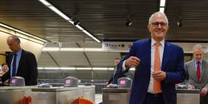 Former prime minister Malcolm Turnbull says housing densities around train lines need to be increased.
