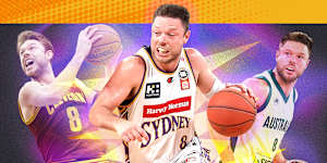 Matthew Dellavedova,who has had a stellar career in the NBA,for the Boomers and now with the Sydney Kings in the NBL.