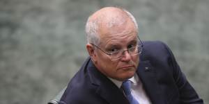 Prime Minister Scott Morrison eventually told Parliament the Gaetjens review had been paused.
