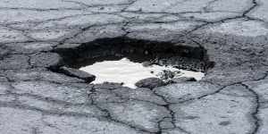 Hundreds of fresh potholes have appeared on Sydney’s road network