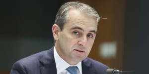 CBA chief executive Matt Comyn says Parliament must pay close attention to the rules Apple places around access to its smartphone infrastructure. 