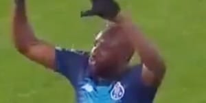 Porto soccer player yellow carded for reaction after racist abuse