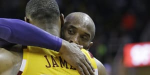 LeBron James posts emotional tribute to Kobe Bryant