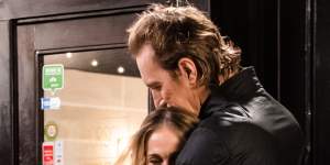 Sarah Jessica Parker and John Corbett are seen on set of And Just Like That...