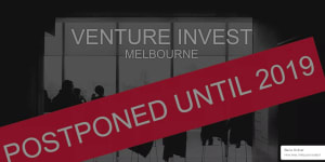 Venture Invest conference put on ice amid sea of startup events