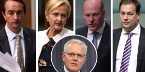 Liberal MPs Dave Sharma,Katie Allen,Trent Zimmerman and Jason Falinski all pushed Prime Minister Scott Morrison to include a net zero emissions by 2050 pledge as part of his climate policy.