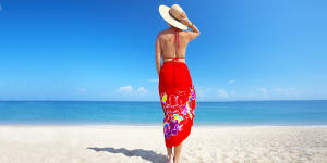 The humble sarong:Arguably more useful than a Swiss army knife.