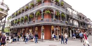 New Orleans’ French Quarter is an eighteenth-century masterpiece.