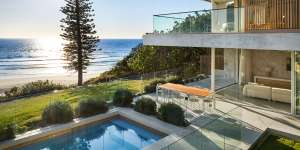 Caba Hill Beach House on the state’s far north Tweed Coast has set a high for the area of more than $14 million.