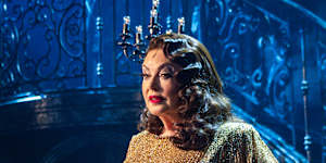 Sarah Brightman in the underwhelming production of Sunset Boulevard. 