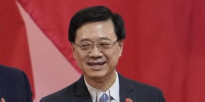 Beijing loyalist and sole candidate John Lee elected as Hong Kong’s leader
