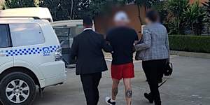 Max Spencer was arrested near Coffs Harbour on Tuesday morning.
