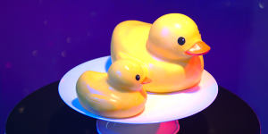 Dare you take these rubber ducks into the bath?