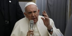 ‘It is well known whom I am condemning’:Pope defends reluctance to call out Russian invaders