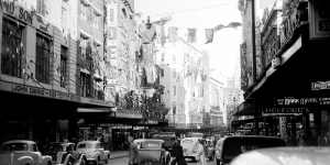 Another Sydney street scene on June 2,1953.