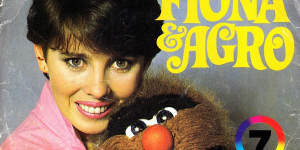 Fiona MacDonald with her former co-star Agro.