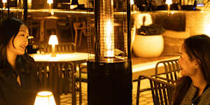 The Garden courtyard area.