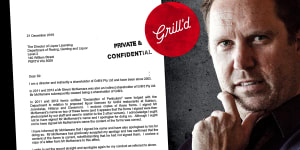 Grill'd co-founder forged details on liquor licence applications