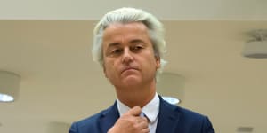 Anti-Islam Dutch populist Geert Wilders.