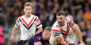 James Tedesco was outstanding again for the Roosters on Friday night against the Storm.