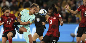 Matildas v Canada as it happened:Australia routed 5-0 in Langford
