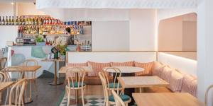 Fortuna Drink + Eat in Darlinghurst has been given a pastel-toned makeover.