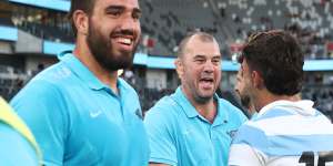 Michael Cheika worked as a consultant with the Pumas in 2020 and 2021.