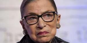 US Supreme Court Justice Ruth Bader Ginsburg says she didn't misspeak about Donald Trump.