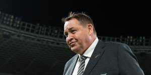 World Cup-winning former All Blacks coach Steve Hansen is coaching director at Toyota Verblitz