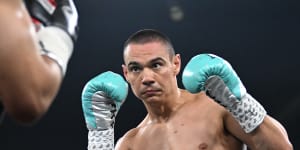 Vegas baby:Tszyu sends message to Charlo and NRL after win over Mendoza