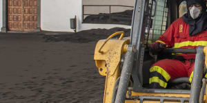 Residents flee as lava from volcanic eruption spreads on Spain’s La Palma