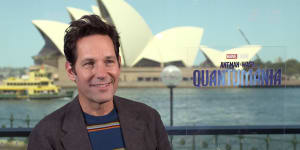 Paul Rudd chats about new Marvel movie Ant-Man and the Wasp:Quantumania