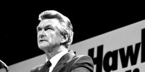 Labor didn't talk much about factions until Bob Hawke won power in 1983.
