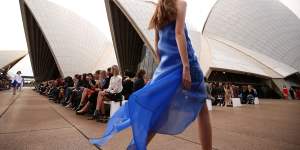Dion Lee has shown his collection at the Sydney Opera House four times,most recently in 2017.