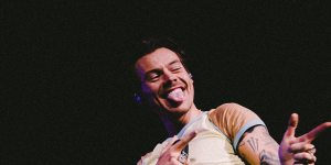 Harry Styles performs in Perth in February 2023.