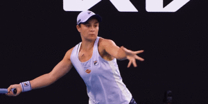 Ash Barty forehand.