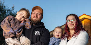 Unable to find a house to rent that meets their needs in the Dandenong Ranges,Harley and Romi Honeyman are starting the journey to buying their first home in the area.