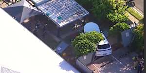 A car drove through a fence at The Hills Montessori childcare centre,in Alexandra Hills.