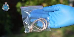 Some of the jewellery has now been recovered by police.
