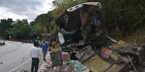 More than 20 people killed in Guatemala bus crash
