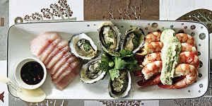 Seafood platter by Jerermy and Jane Strode.