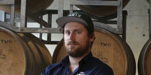 Shane Casey,the head distiller at Brix Distillers,says each bottle of locally made rum contains a unique story.