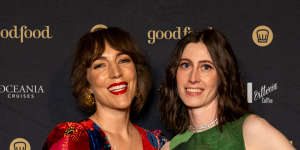 The Age Good Food Guide 2024 editors Ellen Fraser (left) and Emma Breheny.